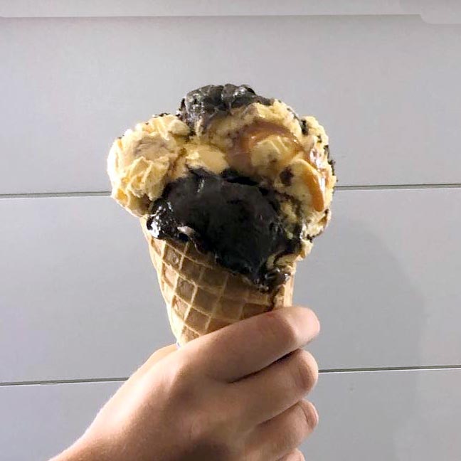 Hand Dipped Ice Cream Cone